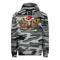 Slate Camo christmas joy baby cow Premium Hoodie - BarkalooDesign