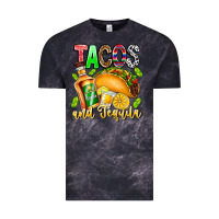 Cloud Black Tacos And Tequila Vintage Tee - CowhideDigitalArt