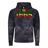 Cloud Black juneteenth 1865 Vintage Hoodie - Artiststas