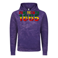Cloud Purple juneteenth 1865 Vintage Hoodie - Artiststas