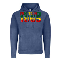 Vintage Denim juneteenth 1865 Vintage Hoodie - Artiststas
