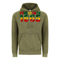 Vintage Olive juneteenth 1865 Vintage Hoodie - Artiststas