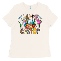 Bone Happy Easter Ladies Tee - CowhideDigitalArt