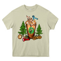 Mossy camping cold drink frappe Heavy Core Tee - FaDigitalArtStudio