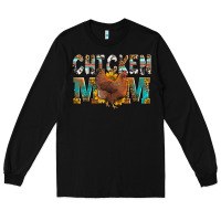 Black chicken mom Long Sleeve Tee - LillyAllenDesigns