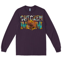 Plum chicken mom Long Sleeve Tee - LillyAllenDesigns
