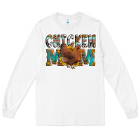White chicken mom Long Sleeve Tee - LillyAllenDesigns