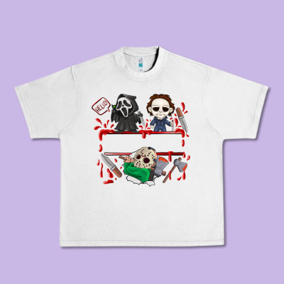 Halloween Urban Heavy Tee Designed By Cowhidedigitalart