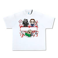 White halloween Urban Heavy Tee - CowhideDigitalArt