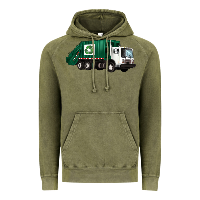 Recycle Truck Vintage Hoodie by Artiststas | Teevron