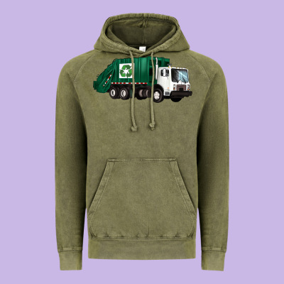 Recycle Truck Vintage Hoodie Designed By Artiststas