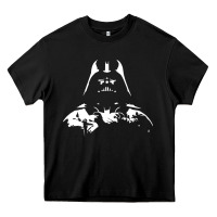 Black darth vader Heavy Core Tee - DesigneFamous