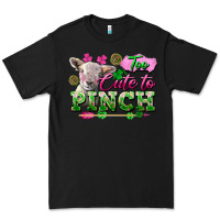 Black Too Cute To Pinch Premium Tee - FaDigitalArtStudio