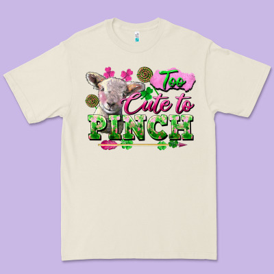 Too Cute To Pinch Premium Tee Designed By Fadigitalartstudio