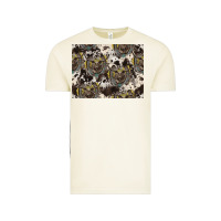 Vintage Arctic Longhorn Pattern Vintage Tee - CowhideDigitalArt