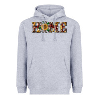 Heather Grey christmas home with windmill Heavyweight Hoodie - RanaPortraitStore