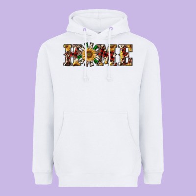 Christmas Home With Windmill Heavyweight Hoodie Designed By Ranaportraitstore