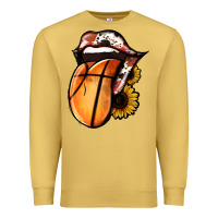 Antique Gold Basketball Tongue Premium Sweatshirt - Jasminsmagicworld