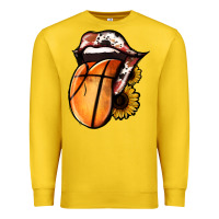 Basketball Tongue Premium Sweatshirt | Teevron