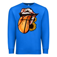 True Royal Basketball Tongue Premium Sweatshirt - Jasminsmagicworld