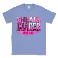 Colony Blue Heal Cancer for nothing is impossible Classic Tee - FaDigitalArtStudio