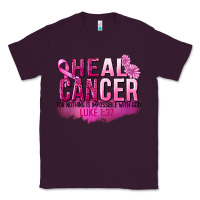 Plum Heal Cancer for nothing is impossible Classic Tee - FaDigitalArtStudio