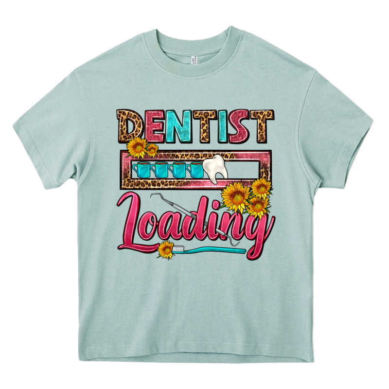 Dentist Loading With Coffee Mug Heavy Core Tee by FaDigitalArtStudio | Teevron