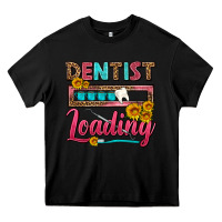 Black Dentist Loading With Coffee Mug Heavy Core Tee - FaDigitalArtStudio