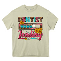 Mossy Dentist Loading With Coffee Mug Heavy Core Tee - FaDigitalArtStudio