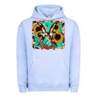 Pigment Grape Ice pisces turquoise cowhide Urban Hoodie - RanaPortraitStore