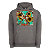 Pigment Tornado pisces turquoise cowhide Urban Hoodie - RanaPortraitStore