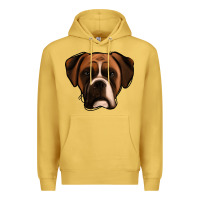 Antique Gold Boxer Premium Hoodie - Jasminsmagicworld