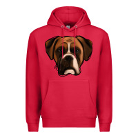 Cardinal Boxer Premium Hoodie - Jasminsmagicworld