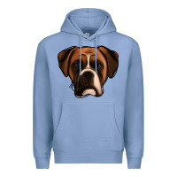Colony Blue Boxer Premium Hoodie - Jasminsmagicworld