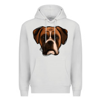 Dove Grey Boxer Premium Hoodie - Jasminsmagicworld