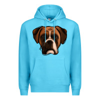 Ocean Blue Boxer Premium Hoodie - Jasminsmagicworld