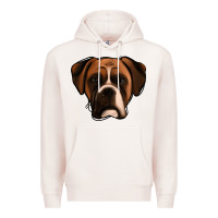 Pale Pink Boxer Premium Hoodie - Jasminsmagicworld
