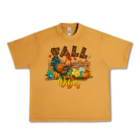Peanut Butter Fall Vibes Urban Heavy Tee - CowhideDigitalArt