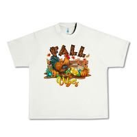 Pistachio Fall Vibes Urban Heavy Tee - CowhideDigitalArt