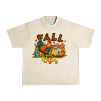 Sandshell Fall Vibes Urban Heavy Tee - CowhideDigitalArt