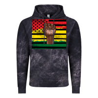 Cloud Black Juneteenth American flag Vintage Hoodie - Artiststas