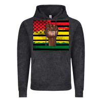 Vintage Black Juneteenth American flag Vintage Hoodie - Artiststas