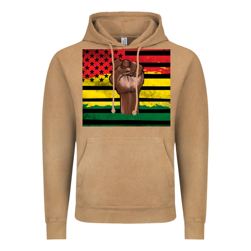 Juneteenth American Flag Vintage Hoodie by Artiststas | Teevron