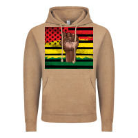 Vintage Coffee Juneteenth American flag Vintage Hoodie - Artiststas