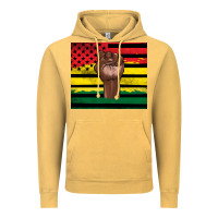 Vintage Mustard Juneteenth American flag Vintage Hoodie - Artiststas