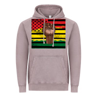 Vintage Zinc Juneteenth American flag Vintage Hoodie - Artiststas
