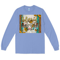 Colony Blue Western Blessed Mom Baby Calf Long Sleeve Tee - LillyAllenDesigns