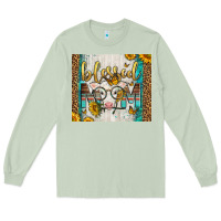 Matcha Western Blessed Mom Baby Calf Long Sleeve Tee - LillyAllenDesigns
