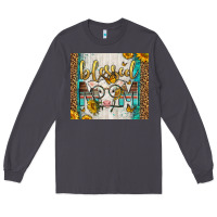 Smoke Western Blessed Mom Baby Calf Long Sleeve Tee - LillyAllenDesigns