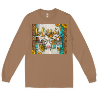 Toasted Coconut Western Blessed Mom Baby Calf Long Sleeve Tee - LillyAllenDesigns